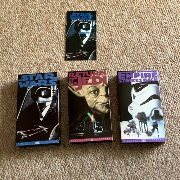 Star Wars Trilogy VHS tapes - Picture 7 of 7